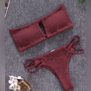 Three-Point Solid Women's Bikini: Sports-Chic Swimwear for 2024